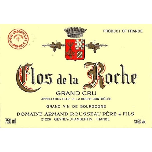 Armand Rousseau Clos de la Roche Grand Cru 2019