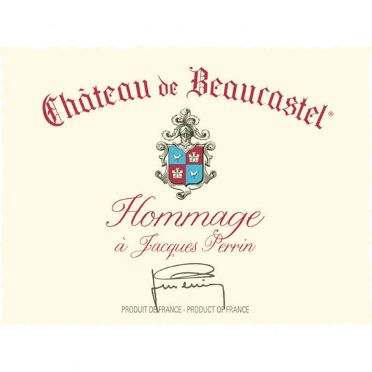 Beaucastel Hommage a Jacques Perrin 2021