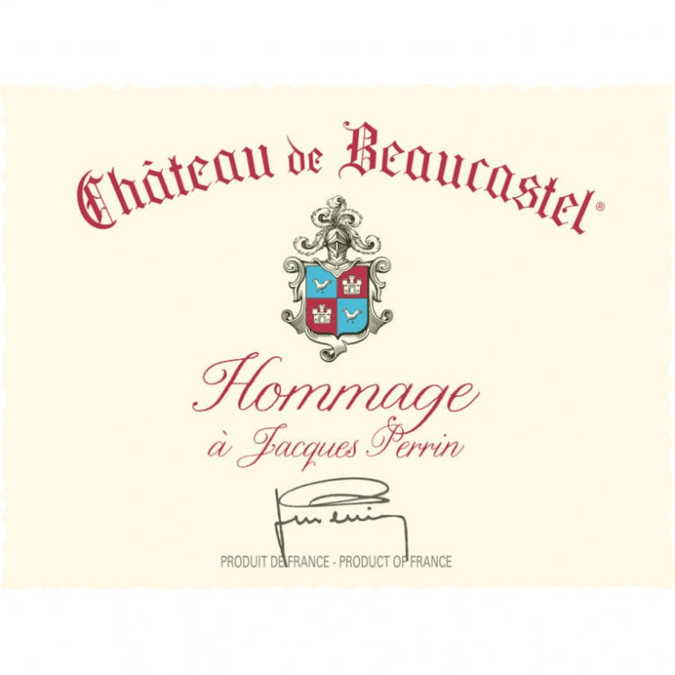 Beaucastel Hommage a Jacques Perrin 2016