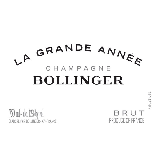 Bollinger La Grande Annee 2008