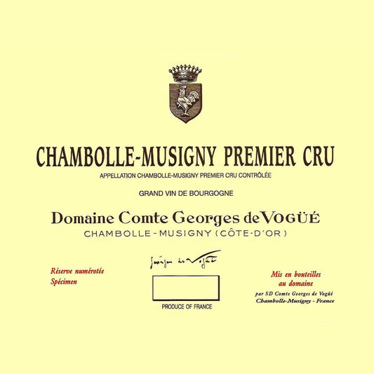Comte Georges de Vogue Chambolle-Musigny Premier Cru 2019