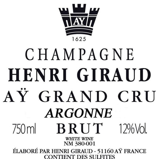 Henri Giraud 'Argonne' Ay Grand Cru Brut 2015
