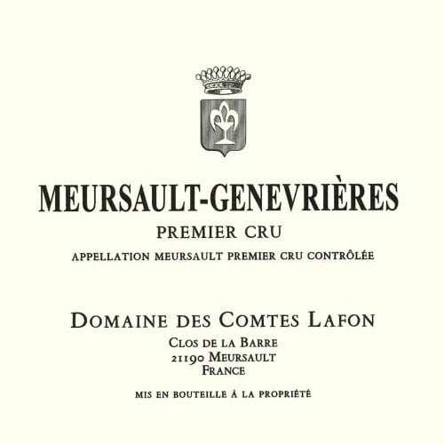 Comtes Lafon Meursault Genevrieres 2018