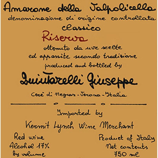 Quintarelli Amarone della Valpolicella Classico Riserva 2011
