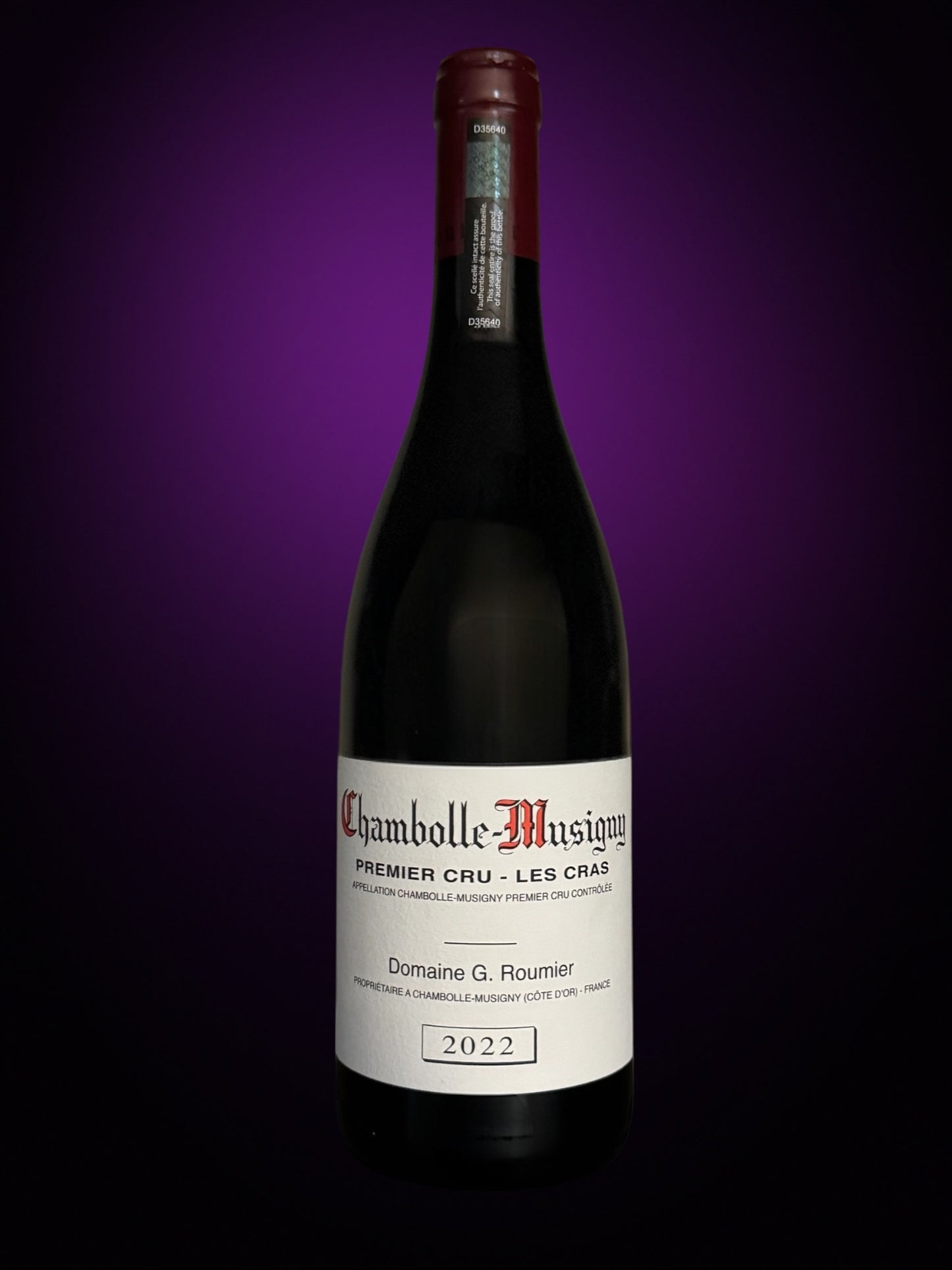 Roumier Chambolle-Musigny Les Cras 2022