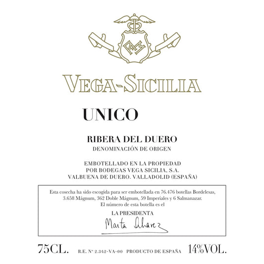 Vega Sicilia Unico 2010 (Magnum)