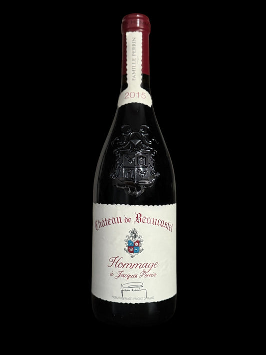 Beaucastel Hommage a Jacques Perrin 2015