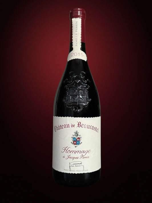 Beaucastel Hommage a Jacques Perrin 2015