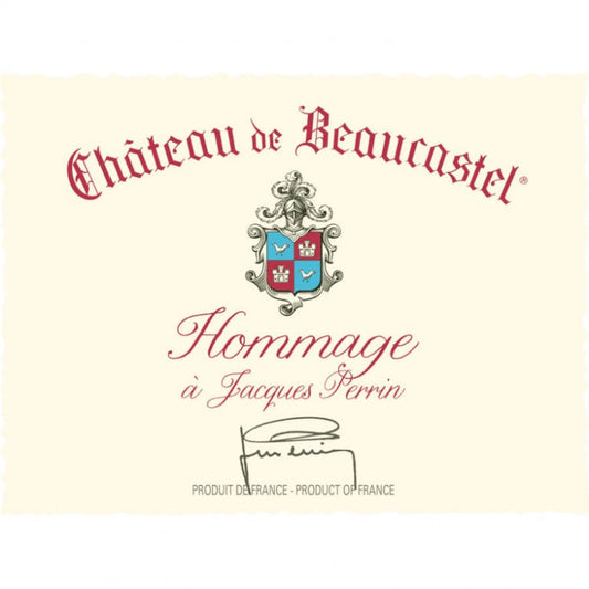 Beaucastel Hommage a Jacques Perrin 2010