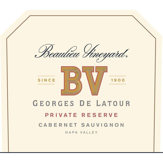Beaulieu Vineyard BV Georges de Latour Private Reserve Cabernet Sauvignon 2019