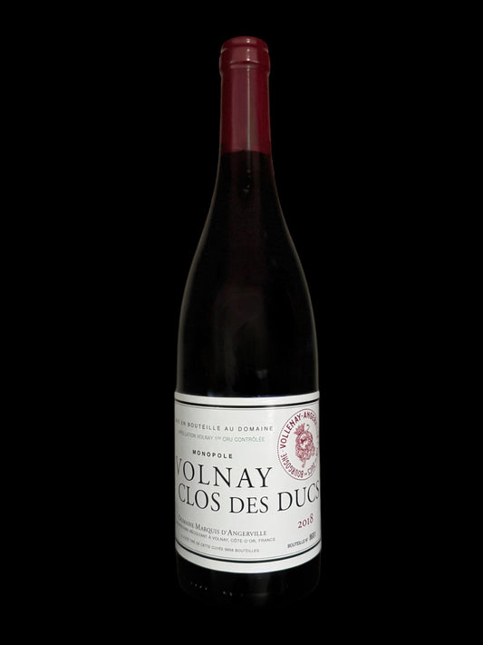 D'Angerville Clos des Ducs Volnay Premier Cru 2018