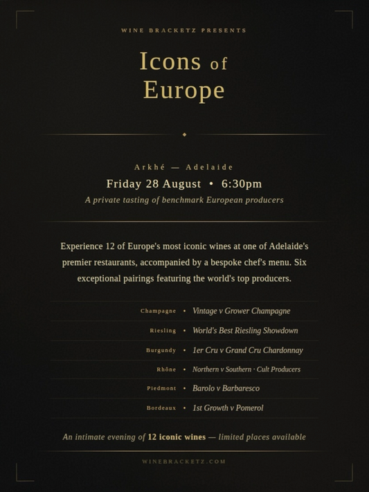 Wine Night - Icons of Europe - Friday August 28