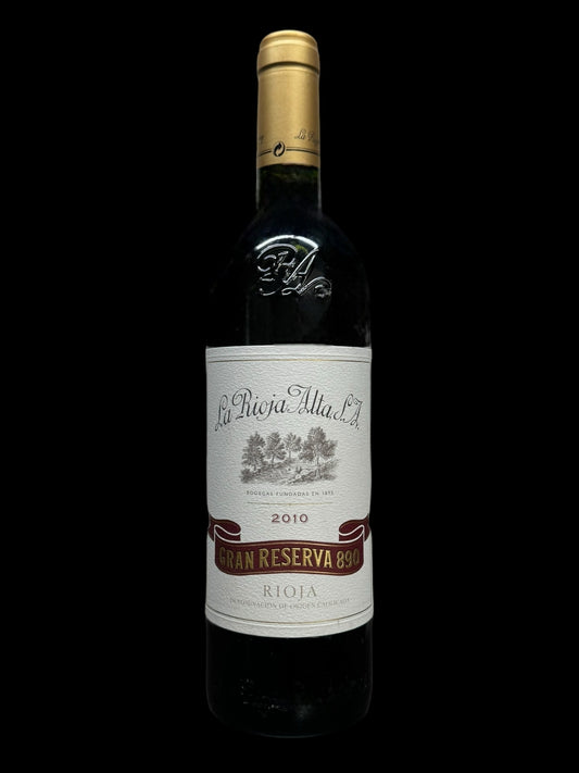 La Rioja Alta Gran Reserva 890 2010