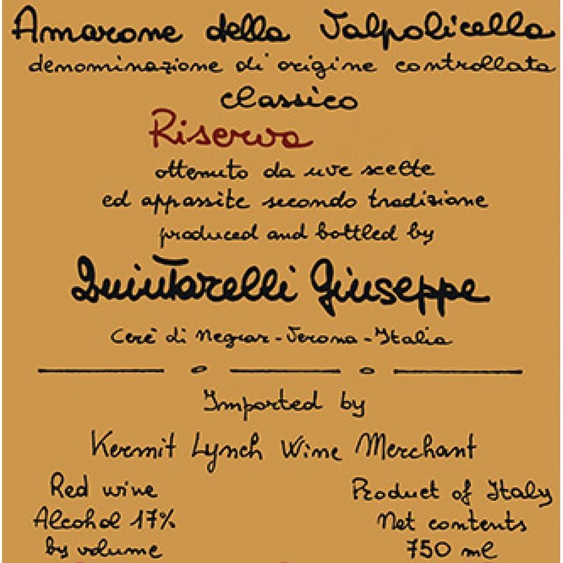 Quintarelli Amarone della Valpolicella Riserva 2011
