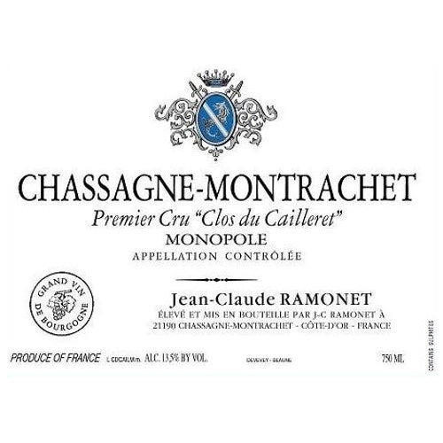 Ramonet Chassagne-Montrachet Clos du Caillerets Monopole 2018