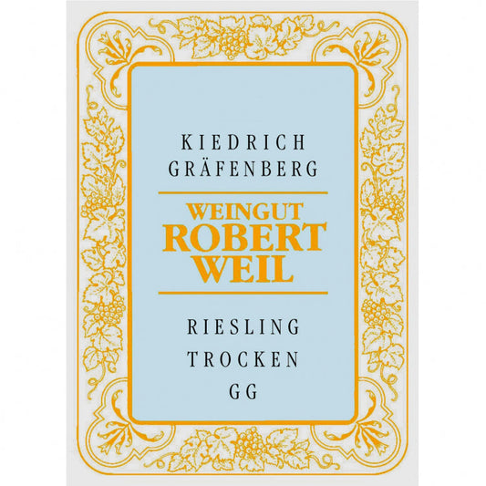 Robert Weil Kiedricher Grafenberg Riesling GG 2017