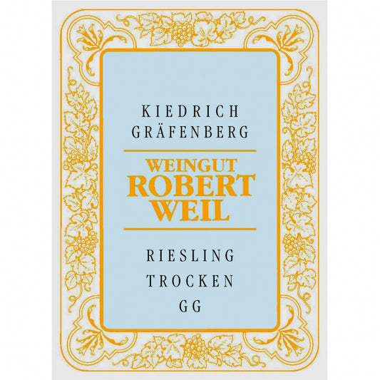 Robert Weil Kiedricher Grafenberg Riesling GG 2018