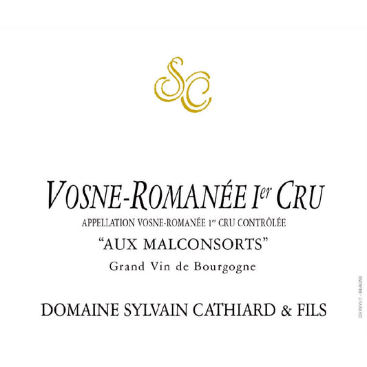 Sylvain Cathiard Aux Malconsorts Vosne-Romanee Premier Cru 2020