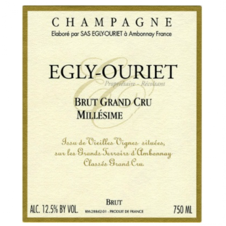 Egly-Ouriet Grand Cru Brut Millesime 2012